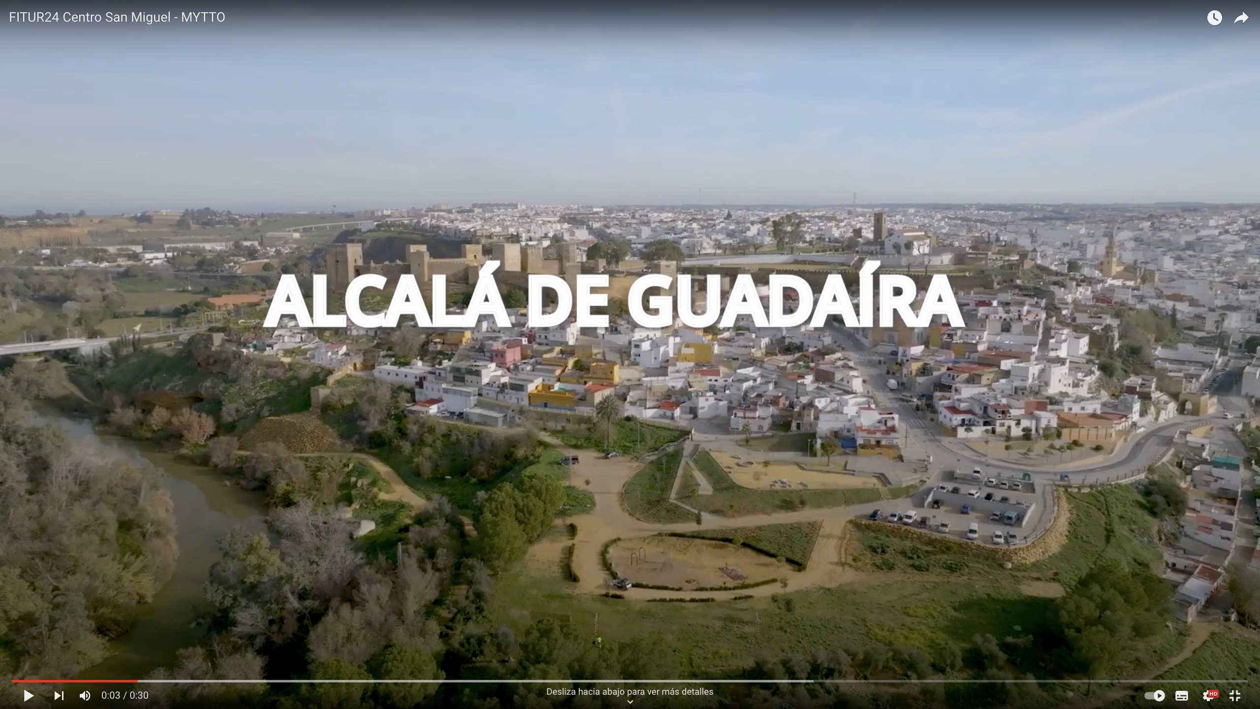 FITUR 2024 SPOT PROMOCIONAL ALCALÁ DE GUADAÍRA